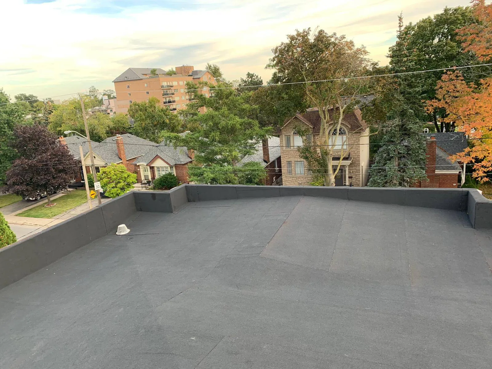 Commercial flat roofing Toronto