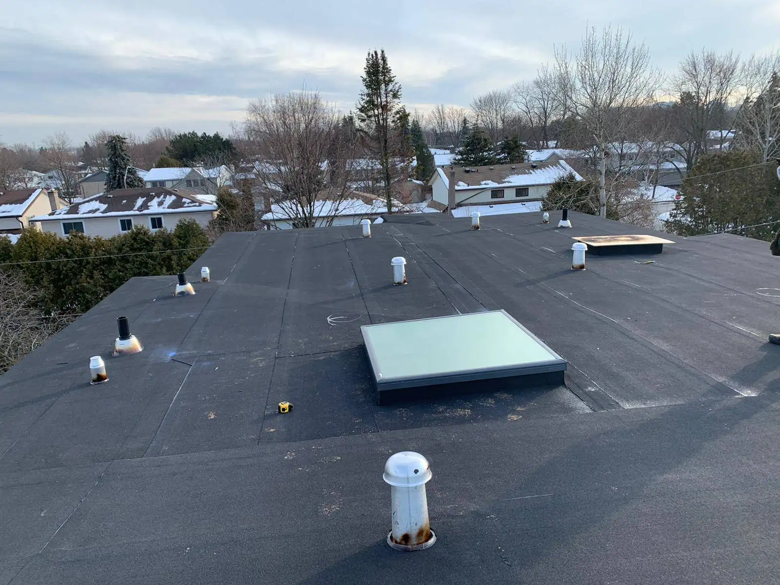 Flat roof project — Toronto